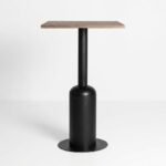 PRITI Wooden High Table (Solid Wood) - Image 4