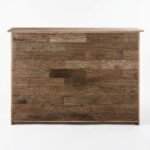 PRITI Counter made of recycled wood