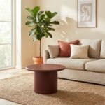 PRITI Solid Wood Coffee Table - Image 4