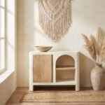 PRITI cream wood sideboard