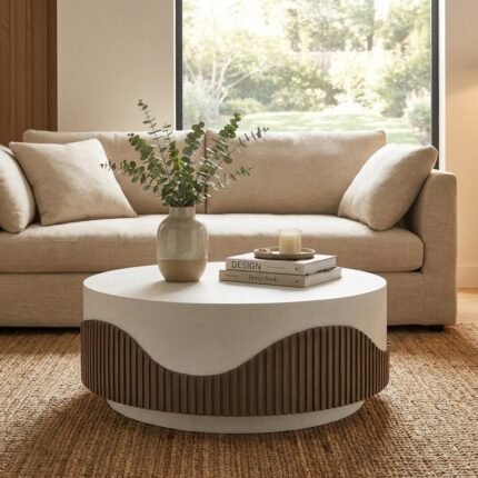 Exclusive White Outdoor Coffee Table – Priti