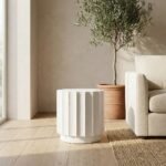 CONCRETE ROUND SIDE TABLE – PRITI