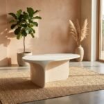PRITI Riviera Concrete Coffee Table - Image 6