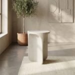 PRITI Isle Concrete Side Table - Image 5