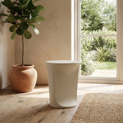 PRITI Alpine Concrete Side Table