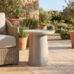PRITI CONCRETE SIDE TABLE 62 cm - Image 4