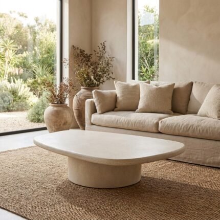 PRITI Peeble Coffee Table