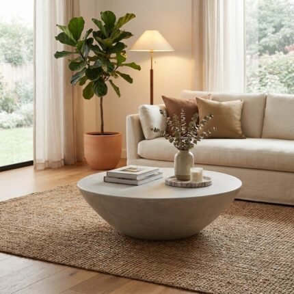 PRITI CONCRETE COFFEE TABLE