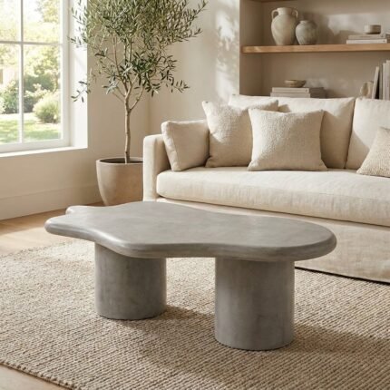 PRITI Organic Stone Coffee Table