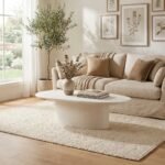 PRITI WHITE COFFEE TABLE - Image 2