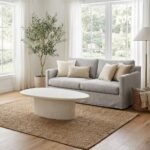 PRITI WHITE COFFEE TABLE - Image 4