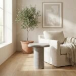 PRITI Stone Side Table - Image 4