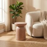 PRITI Teracotta Side Table