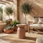 PRITI Teracotta Side Table - Image 2