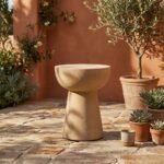 PRITI Side Table Sand 41x54cm - Image 3