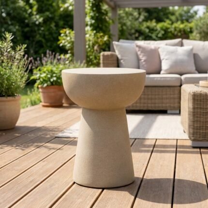 PRITI Side Table Sand 41x54cm