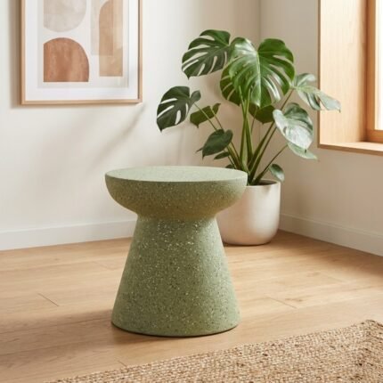 PRITI Side Table Sage Green