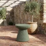 PRITI Side Table Olive Green