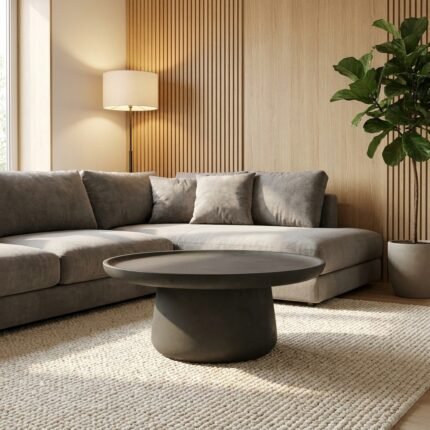 PRITI Coffee Table Oval Round