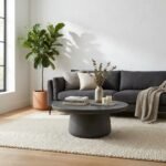 PRITI Coffee Table Oval Round