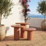 PRITI Jonah Side Table- Terracotta - Image 2