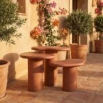 PRITI Jonah Side Table- Terracotta - Image 10