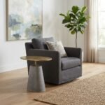 PRITI Steel Oval Side Table - Image 6