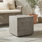 Exclusive Bloc Concrete Outdoor Square Table - Priti - Image 4