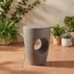 Exclusive PRITI Hayden Concrete Side Table - Image 4
