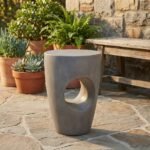 Exclusive PRITI Hayden Concrete Side Table