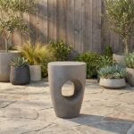 Exclusive PRITI Hayden Concrete Side Table - Image 2