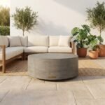 PRITI Concrete Coffee Table - Image 4