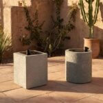 PRITI Concrete Tables Set of 2