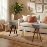 PRITI Tripod Side Table - Image 2