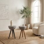 PRITI Tripod Side Table