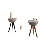 PRITI Tripod Side Table