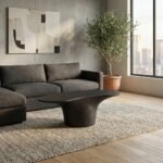 Exclusive Yumi Concrete Outdoor Coffee Table - Priti - Image 4