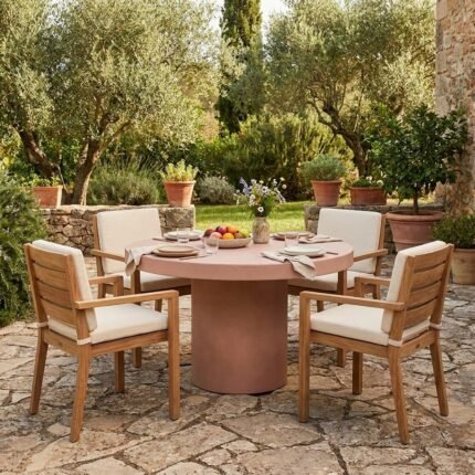 brown Concrete Coffee Table – PRITI