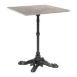 Exclusive Alfresco Gray Square Dining Table – Priti