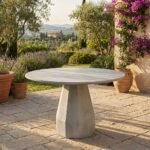 Exclusive Concrete Outdoor Dining Table - Priti - Image 3
