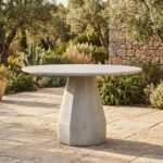 Exclusive Concrete Outdoor Dining Table - Priti - Image 4
