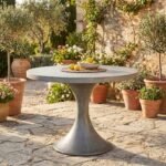 Exclusive Grey Outdoor Dining Table – Contemporary Design - Priti - Image 2