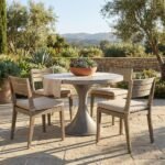 Exclusive Grey Outdoor Dining Table – Contemporary Design – Priti