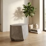 Exclusive Kristal Concrete Geometric Table - Priti - Image 12