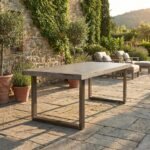 Exclusive Miller Concrete Dining Table - Priti - Image 4