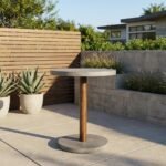 Exclusive Outdoor Counter Height Table Contemporary - Image 3