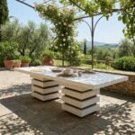 Exclusive Rectangle Outdoor Dining Table - Priti - Image 3