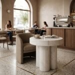 Gear Coffee Table Tall, Chalk - PRITI - Image 5