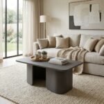 gray Concrete Coffee Table