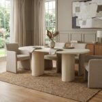 PRITI Frank Oval Dining Table - Image 2